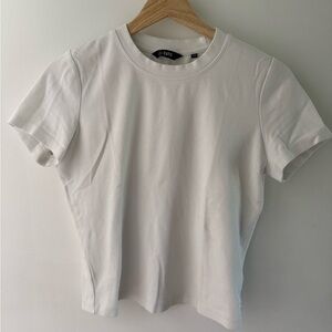 Women's Cuts White T-Shirt Size M